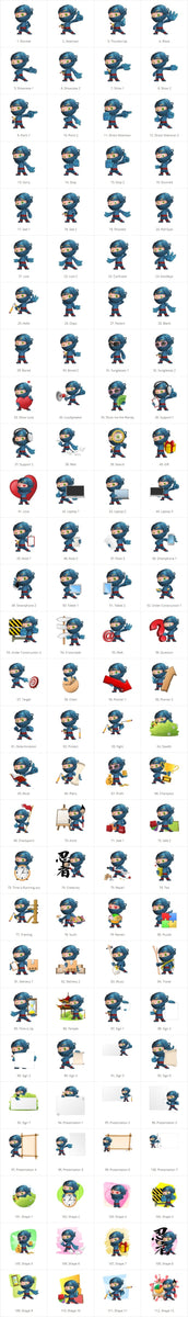 Toshi (112 Action Poses) – Toon Characters